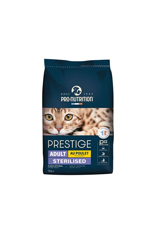 Pro Nutrition Prestige Cat Adult Sterilised Chicken 2Kg