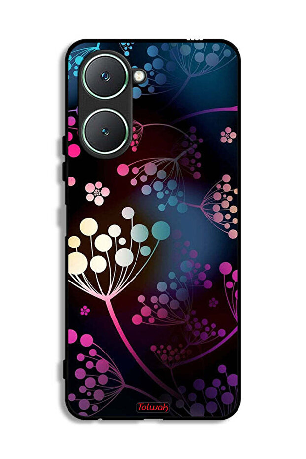 غطاء حماية بنمط نمطي لهاتف Vivo Y18i 4G