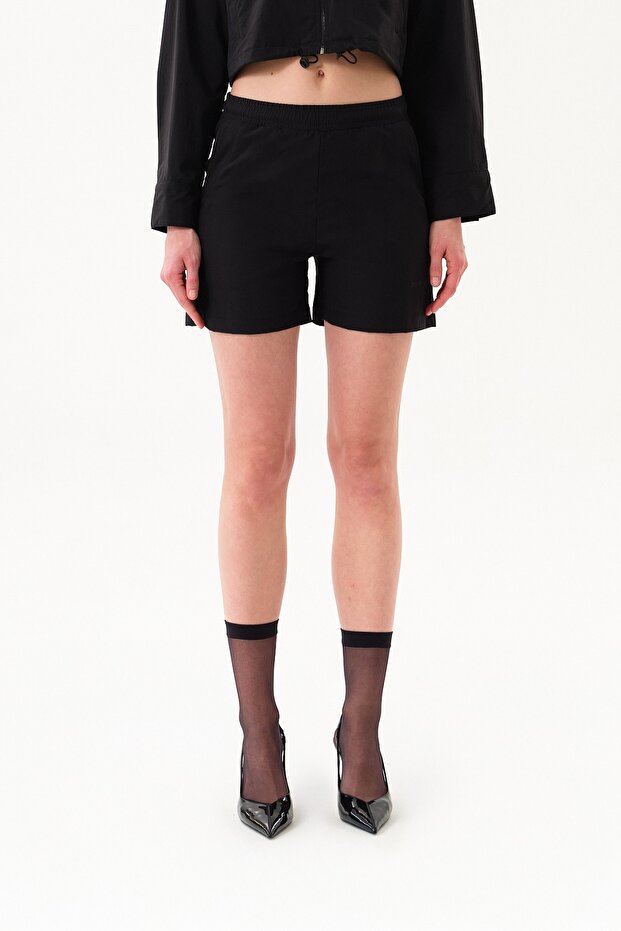 Elastično Tkano Ženske šortseve - 1