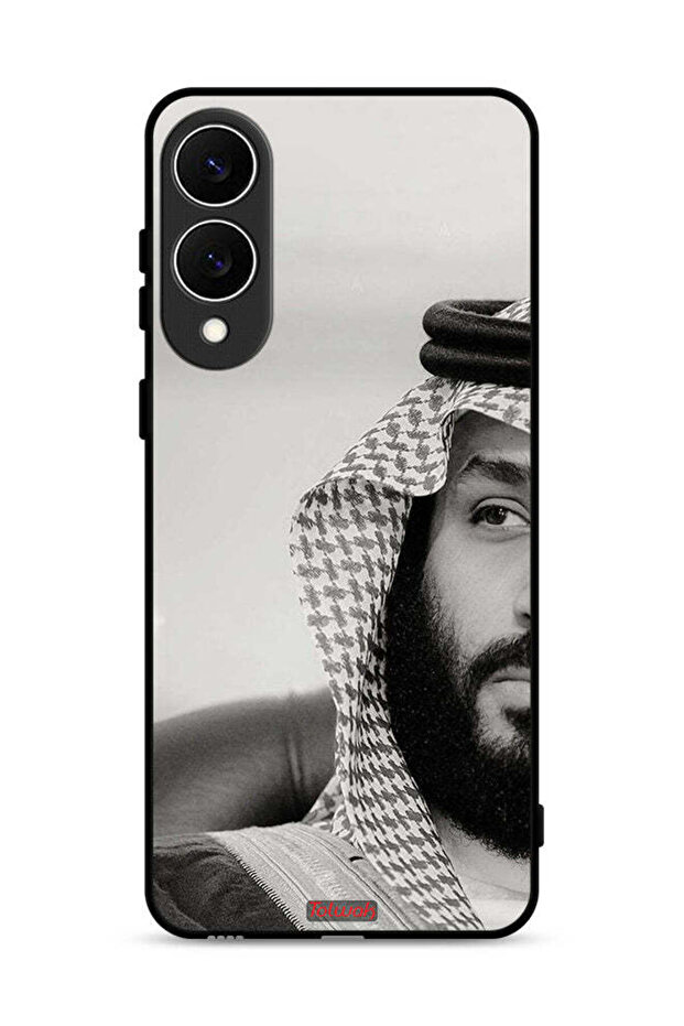 غطاء حماية لهاتف سامسونج جالاكسي إس 25 إيدج محمد بن سلمان