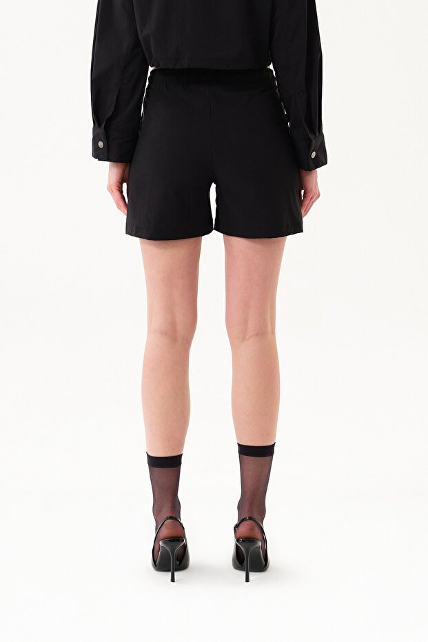 Elastično Tkano Ženske šortseve - 5