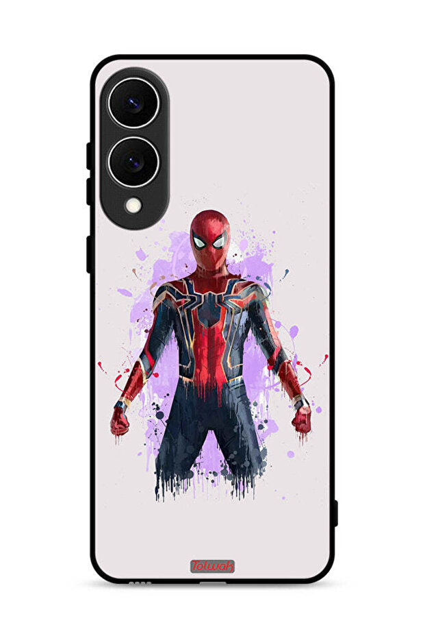 غطاء حماية لهاتف Samsung Galaxy S25 Edge بتصميم العنكبوت الحديدي