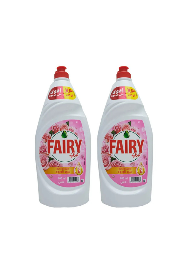 Dishwashing Liquid, Rose Bloom, 2×800ml