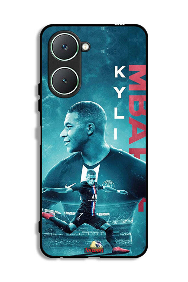 غطاء حماية Vivo Y18i 4G بملصق Mbappe