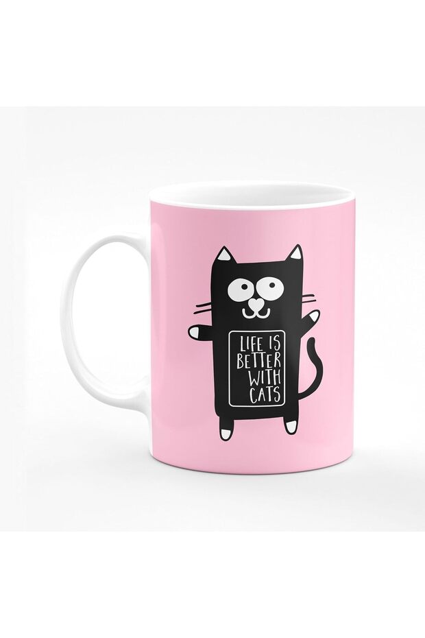 Designer Printed Coffee Mug with Heavy Duty Handle 11oz Ceramic Personalised Gift Mugs Cup