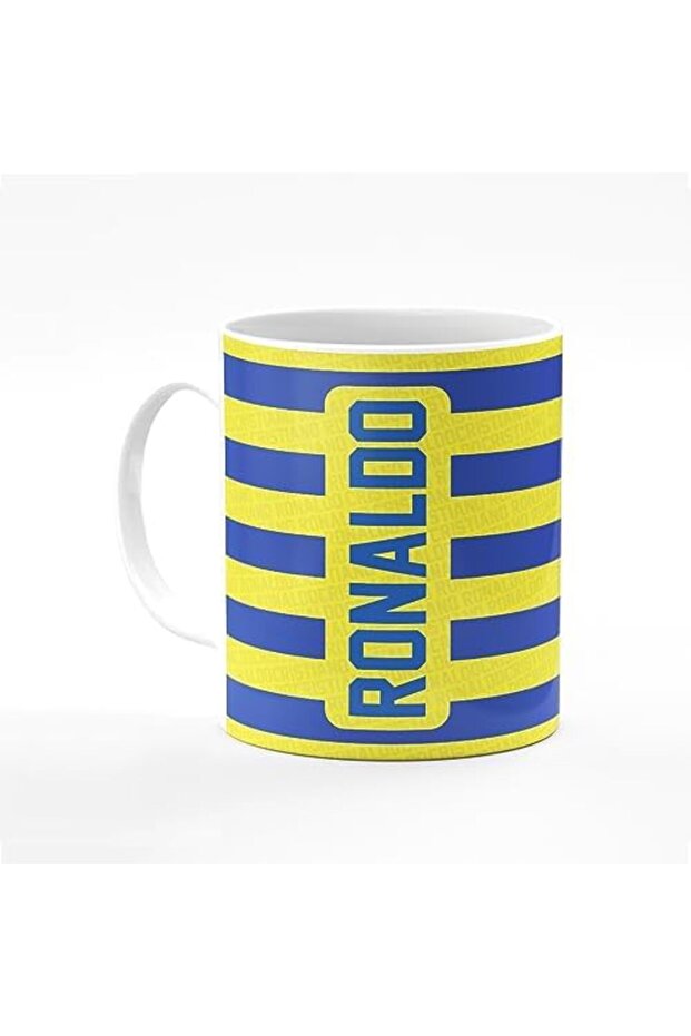 Designer Printed Coffee Mug with Heavy Duty Handle 11oz - Football Ronaldo Jersey no 7 Des