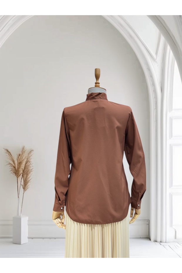 Kravatlı Kısa Gömlek - 3