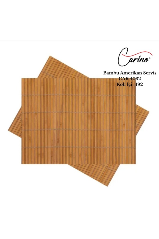 BAMBU AMERİKAN SERVİS 6'LI