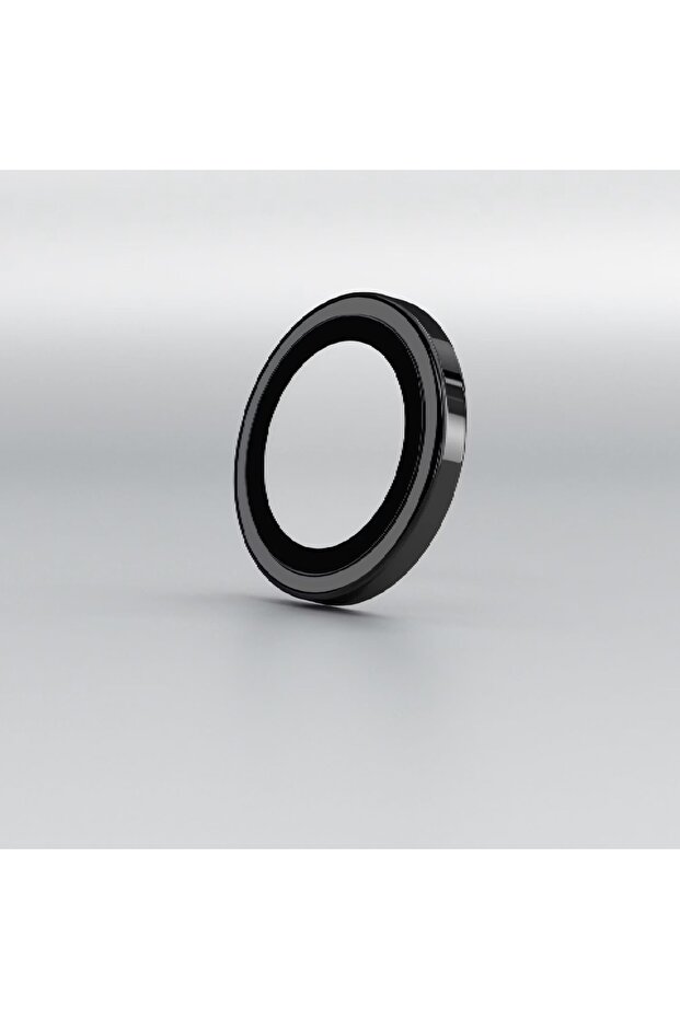 واقي عدسة كريستالي من سلسلة بيك لهاتف iPhone 15 Pro و15 Pro Max (3 قطع) - جرافيت - 1