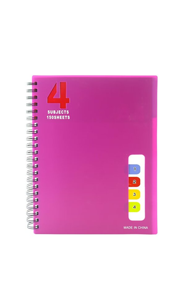 Notebook A4 – 150 Sheets, Classic Design - 1