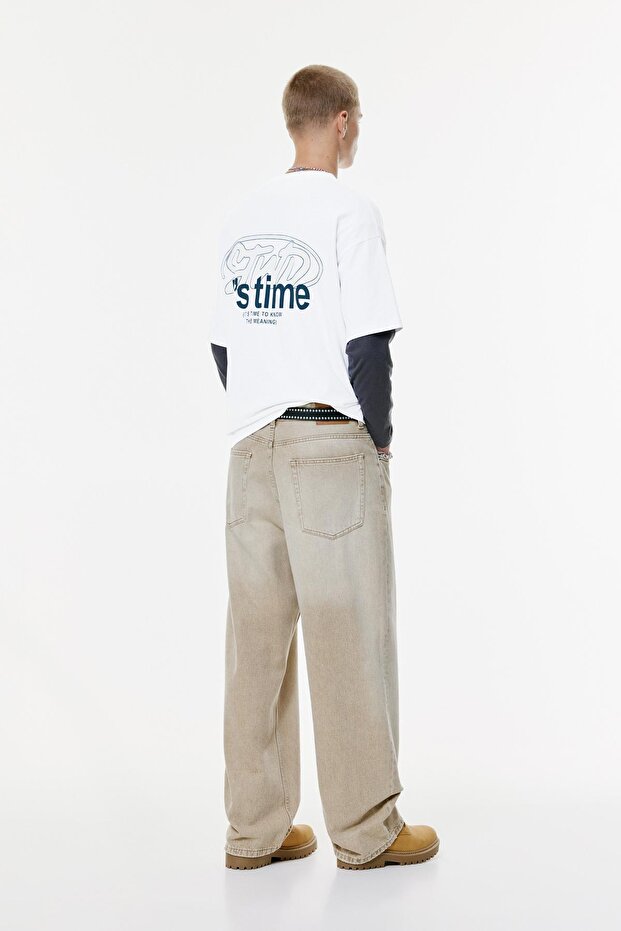 STWD işlemeli t-shirt - 4