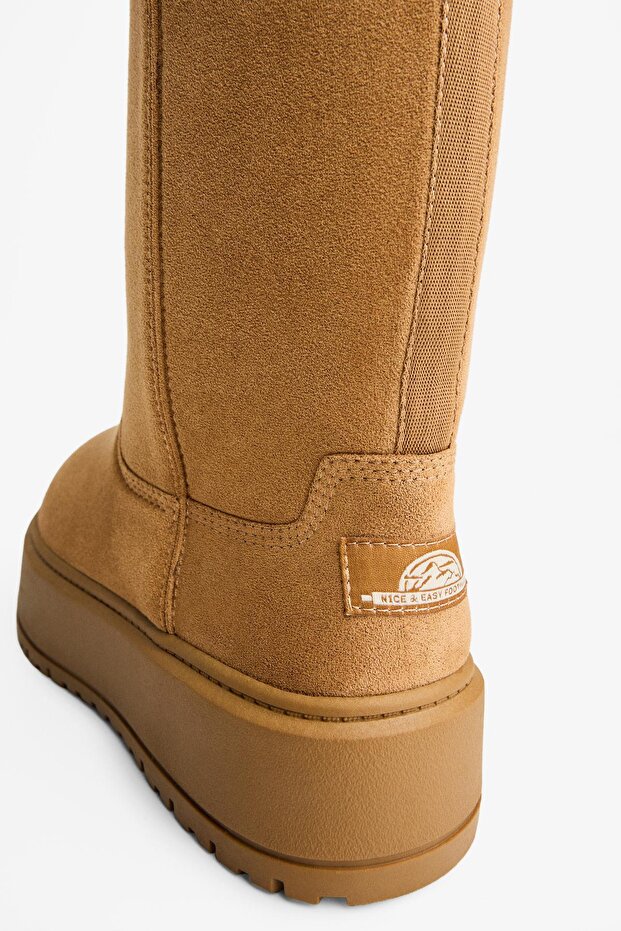 Kürk astarlı platform bot - 5