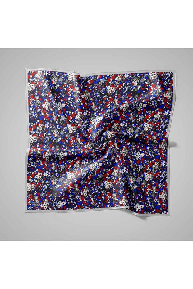 Eșarfă cu model natural - 1