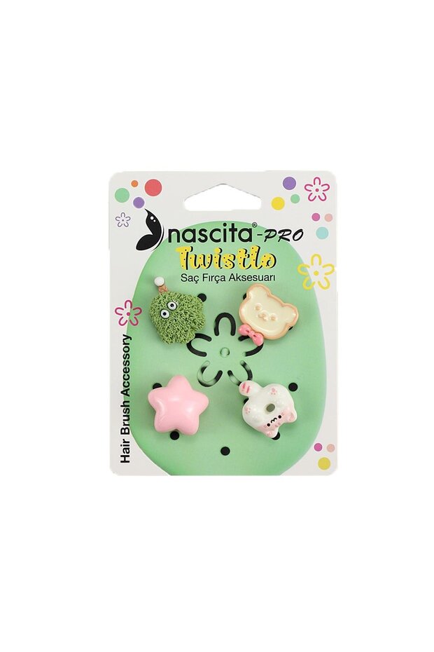 4-Piece Twistlo Hair Brush Accessory - 01