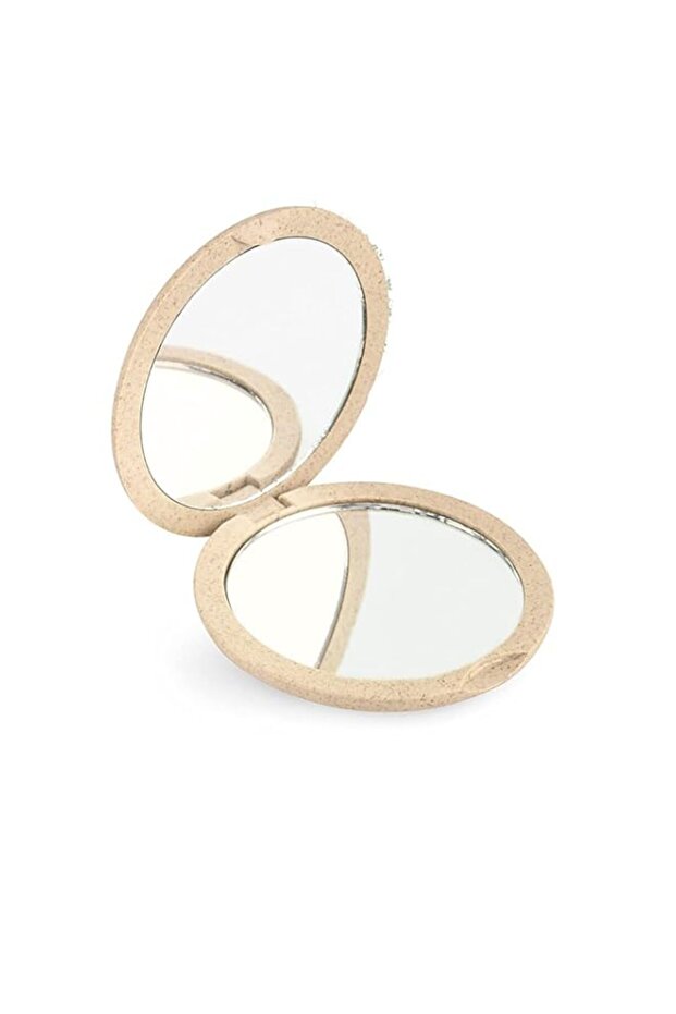 Beter Natural Fiber Purse Double Mirror With x4 Magnification