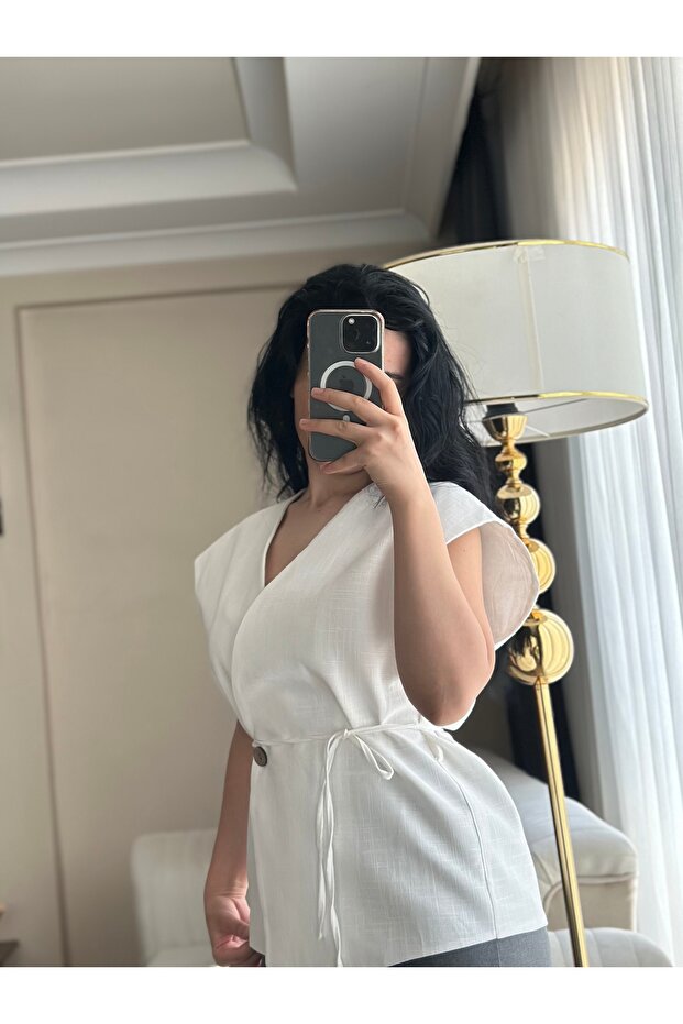 Bağlamalı Yelek - 4