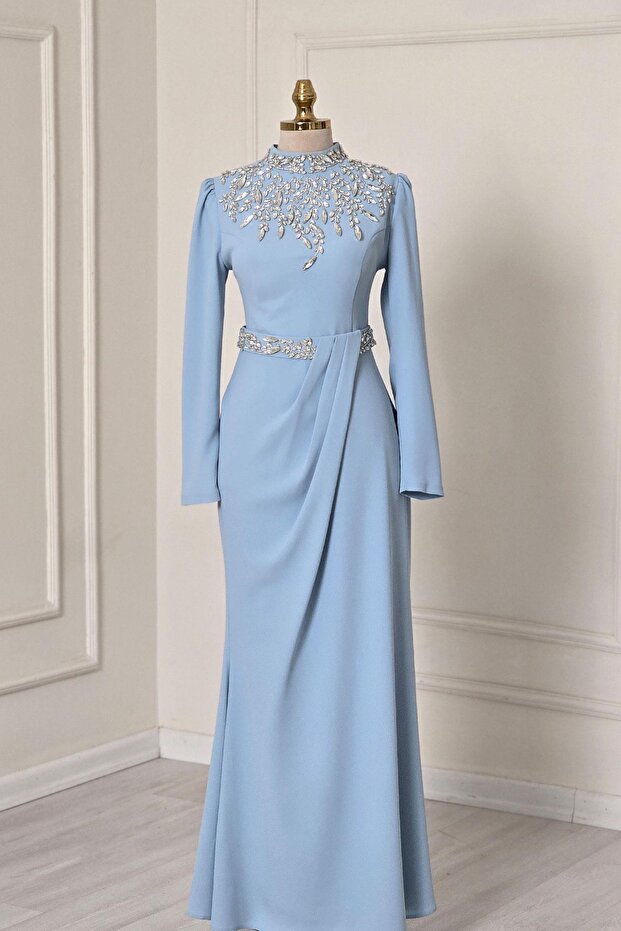 Mavi Tuay Abiye 4249 - 1