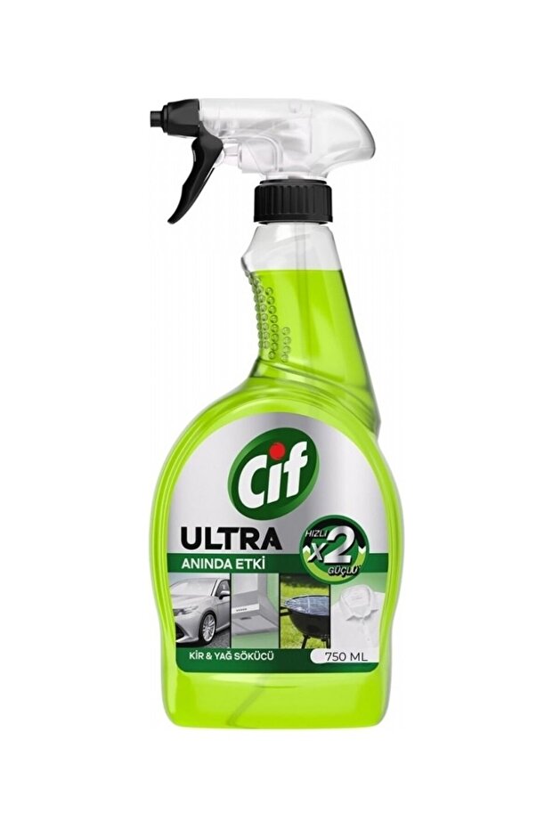 Ultra Anında Etki Kir ve Yağ Çözücü 750 Ml x 4 Adet CF - 5