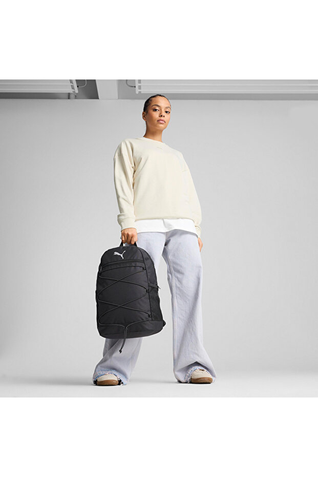 Plus II Unisex Чорний рюкзак для щоденного використання 09118101 - 3