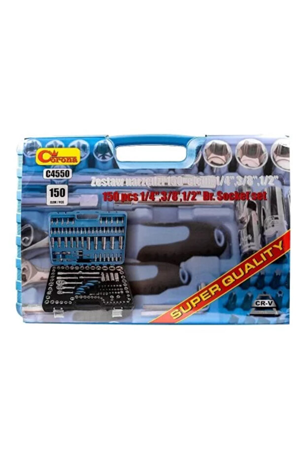 Professional tool kit, 150-piece set, - 2