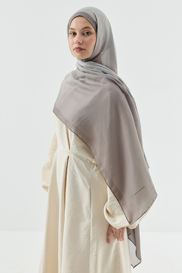 Ombre Desen Pamuk Şal - 3