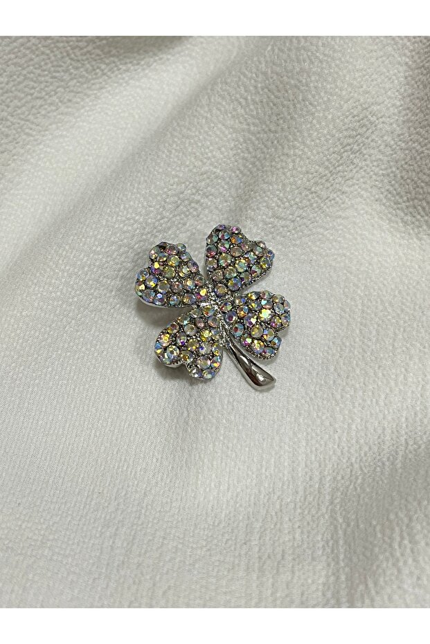 Lucky Store Dört Yapraklı Yonca Broş - 2