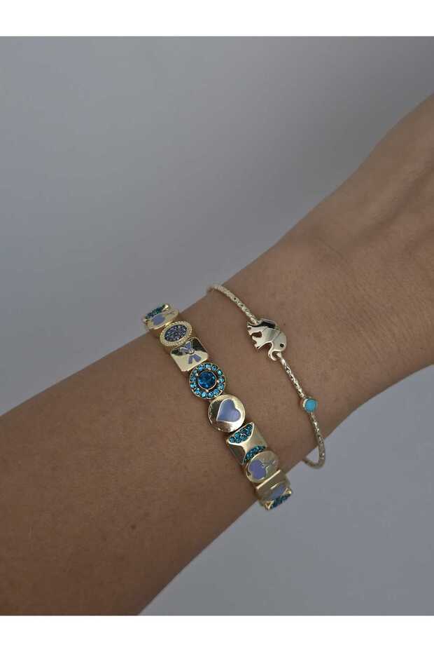 LASTİKLİ FİGÜRLÜ VIP BİLEKLİK - 3