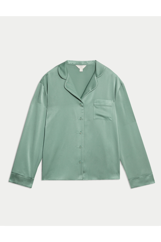 Dream Satin Pijama Üstü - 4