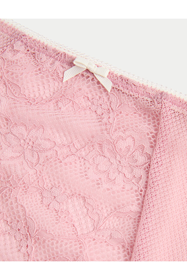 3’lü Dantelli Full Brief Külot - 4