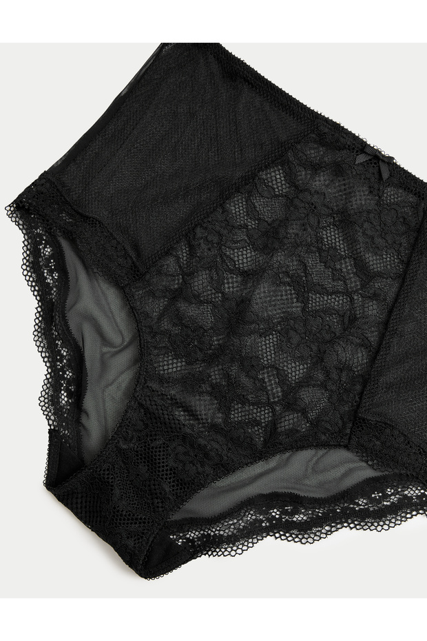 3’lü Dantelli Full Brief Külot - 5