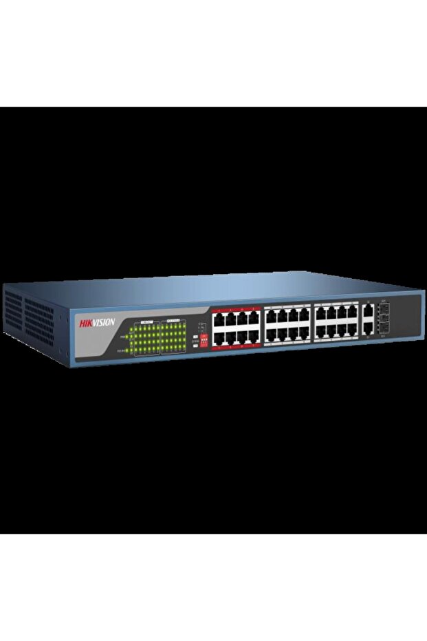 Ds-3e0326p-e/m(b), 24 Port, Megabit, Poe 250w, 1 Port Gigabit Uplink, 1 Port Gigabit Sfp, - 2
