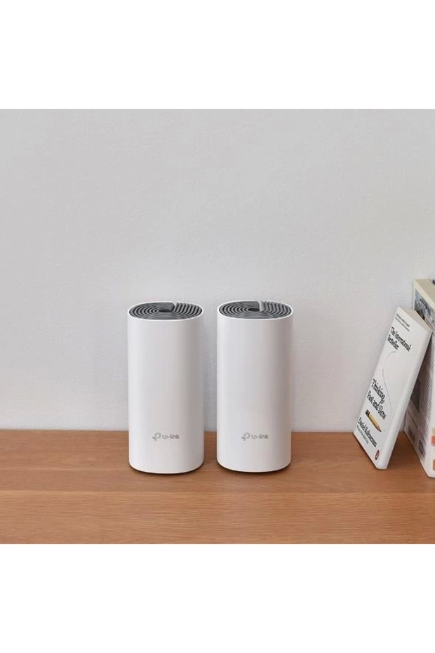 Deco E4(2-Pack) | Wi-Fi 5 Mesh Sistemi | AC1200 Mbps | Fiber Uyumlu | Çift Bant | 100 Mbps Port - 3