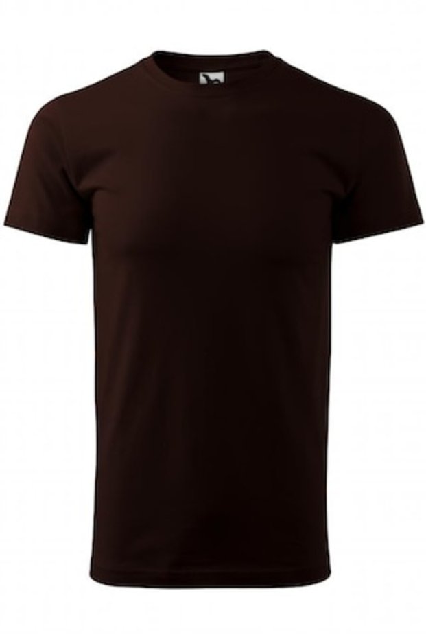 Tricou pentru barbati Basic, cafea, marime XL