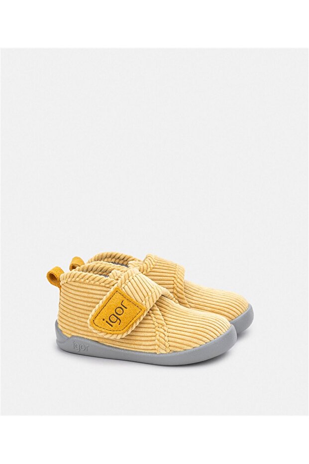 Çocuk Homie Pana Ev Ayakkabısı Sarı W10310-8 - 2