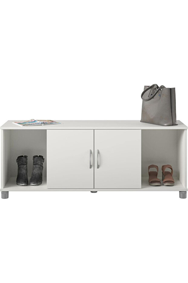 Evolution Lory Rectangular Shoe Storage Bench - 4