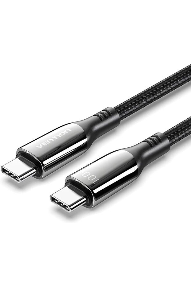 USB-C to USB-C 5A Cable 2M, 100W 480Mbps, Compatible with MacBook/iPad Pro/Galaxy