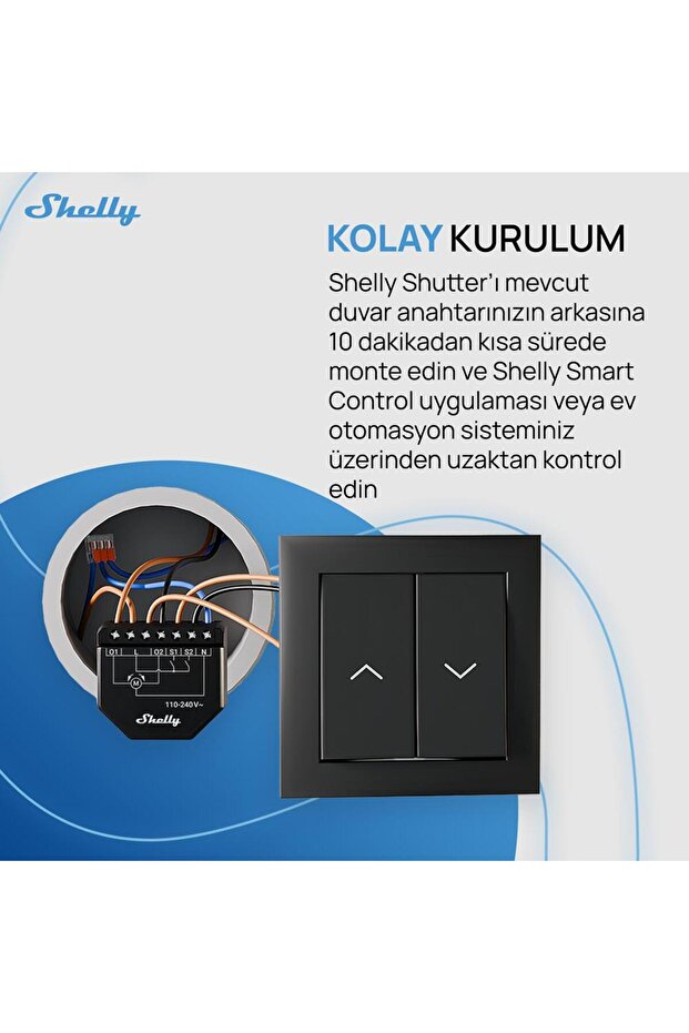 Shutter Akıllı Panjur Kontrol Rölesi - 4