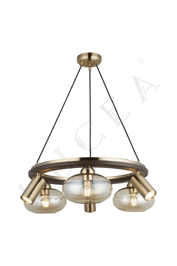 AMADORE 3+3 LI ANTIK LAK AVIZE 3XGU10 3XE27 - 1