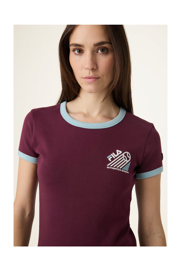 Tričko BELLANO slim ringer - 6