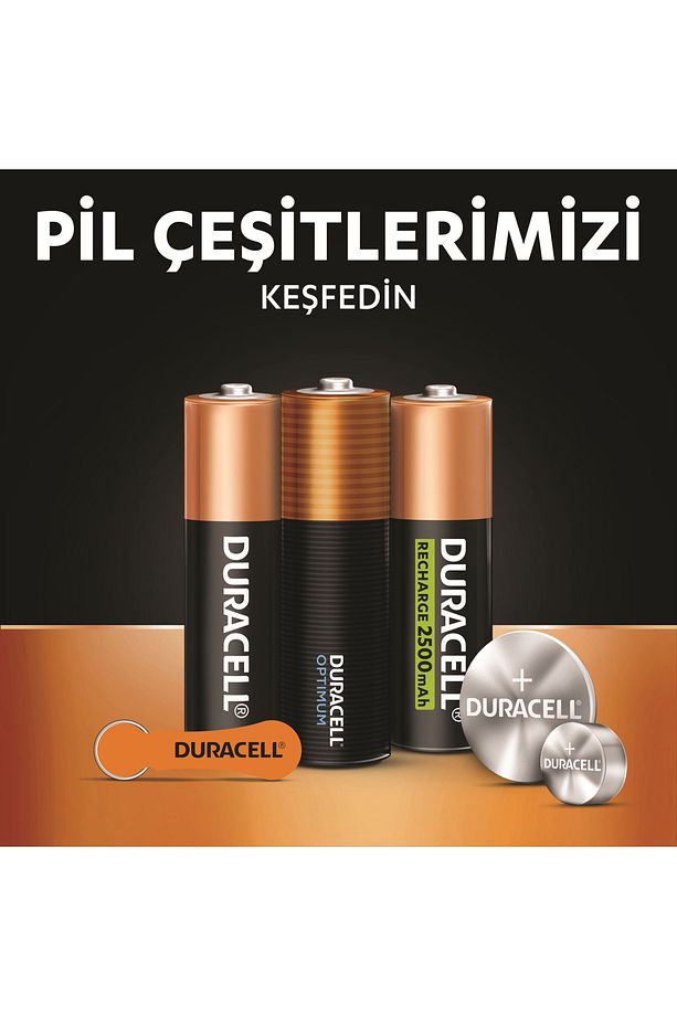 Alkalin 9V Pil, (6LR61 / MN1604), 2'li Paket - 7