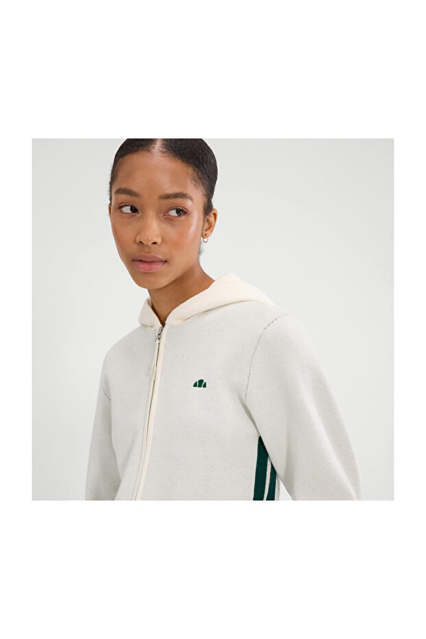 LANEISA DREDENZOWY SWETER Z KAPTUREM - 4