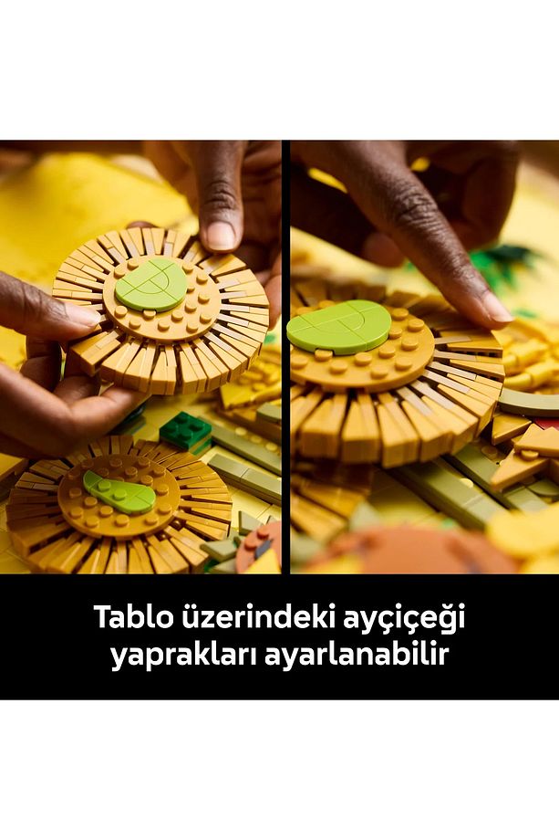 ® Art Vincent van Gogh – Ayçiçekleri 31215 - 18+ Koleksiyonluk Tablo Yapım Seti (2615 Pr) - 8