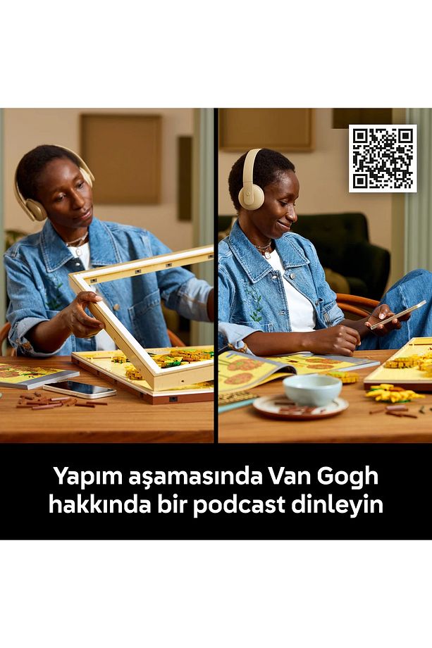 ® Art Vincent van Gogh – Ayçiçekleri 31215 - 18+ Koleksiyonluk Tablo Yapım Seti (2615 Pr) - 9