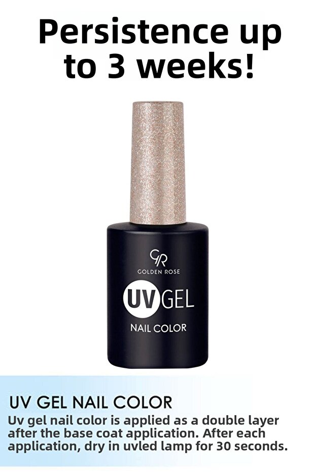 Uvgel Nail Color - Permanent Nail Polish 204