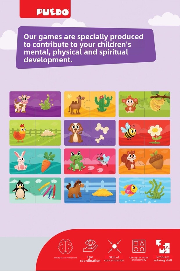 What Do I Eat? Matching Puzzle - 7