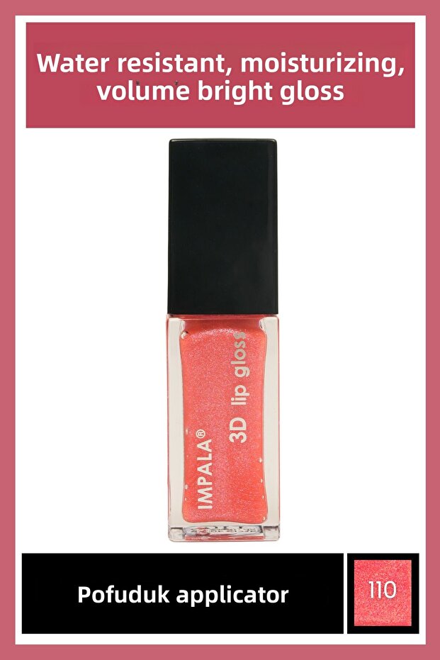 3D Lip Gloss Lip Gloss No:110