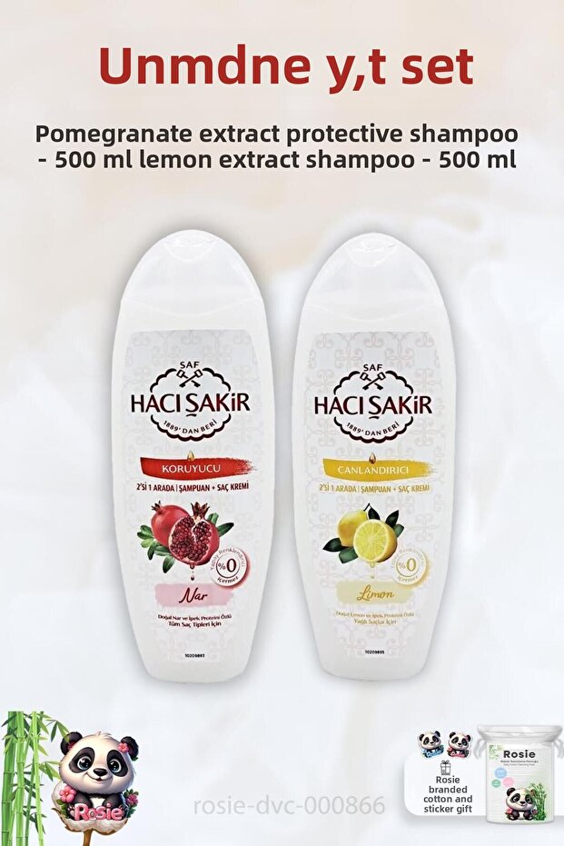 Pomegranate 2 in 1 - Lemon and ROSIE 500 ml Shampoo - 1