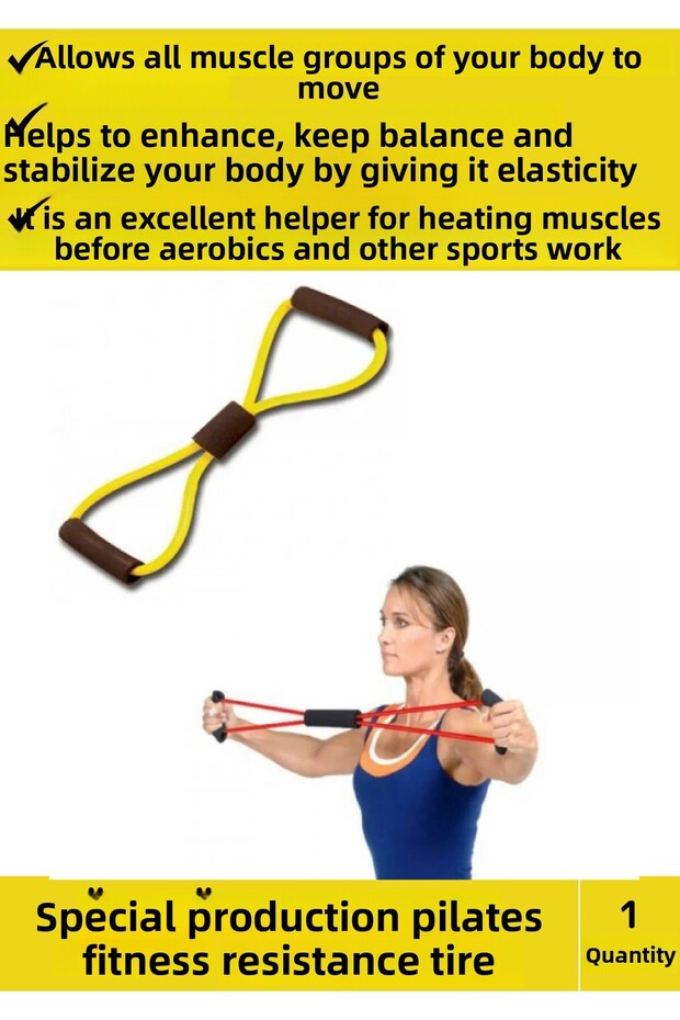 Premium Fitness - Aerobics, Pilates and Gymnastics Exercise Sports Body Rubber