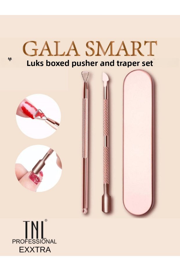 Stainless Steel Pusher Kronk Nail Pusher Special Boxed Hand Foot Dry Manicure Pedicure Gala Smart