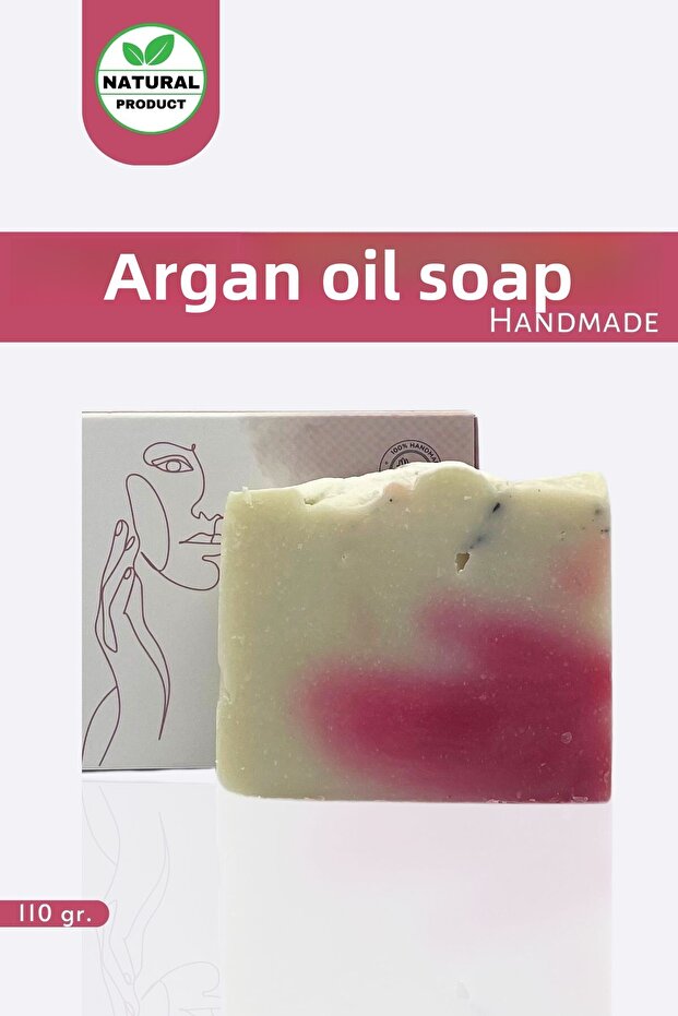 صابون أرغان مصنوع يدويًا - 1